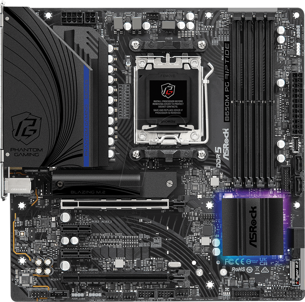 ASR 90MXBJ90 - ASRock B650M Phantom Gaming Riptide (AM5)