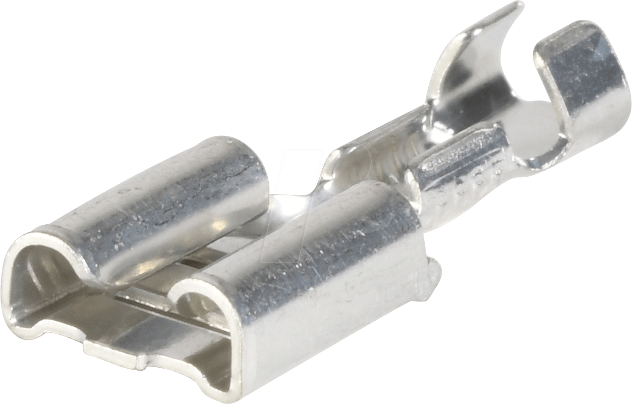 VT FSH-M1 6,35 - Flachsteckhülse, nicht isoliert, Breite: 6,35mm