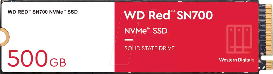 WDS500G1R0C - WD Red SN700 NAS NVMe SSD 500GB, M.2