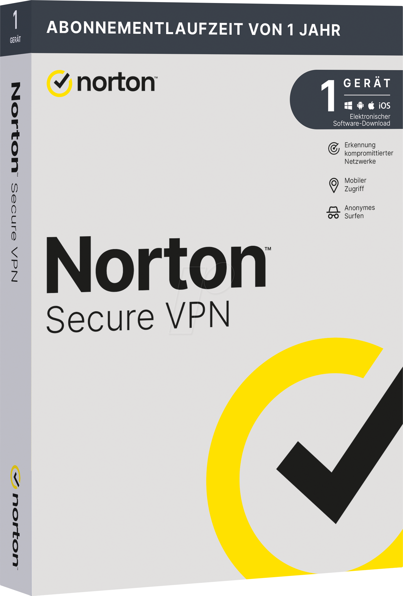 NORTON 21409505 - Norton Secure VPN für 1 Gerät