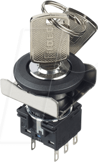 ID LB6K2ST5A - Schlüsselschalter LB, 22 mm