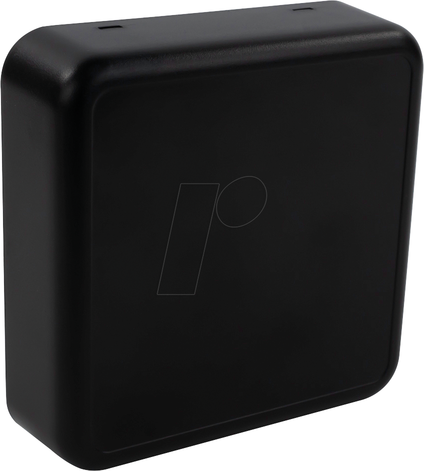CB RS01SBK - Sensorgehäuse,86x86x25,5 mm,massiv,schwarz
