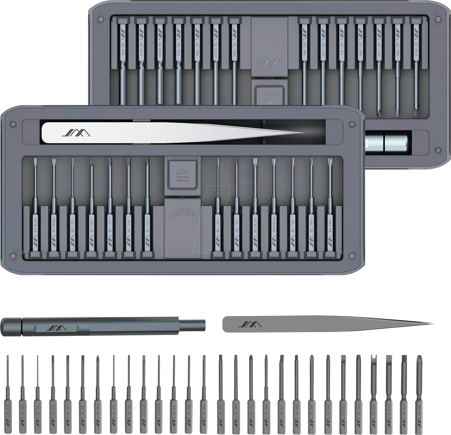 JIMI JM-GNT30 - Präzisions-Werkzeugsatz, SNAP to GO, 30-teilig