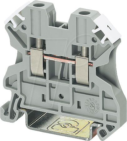 UT 4 GR - Universal-Terminal 0,14-4mm², grau