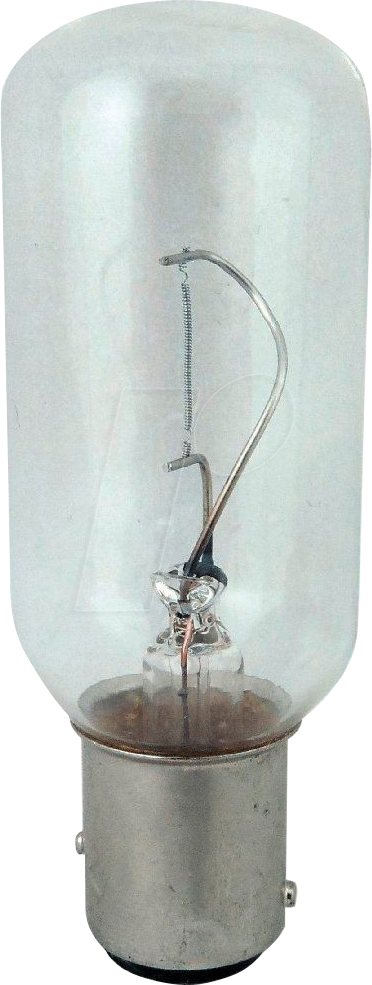 SCHI 267031100 - Glühfadenlampe, T25x70, 12 V, 10 W, BAY15d