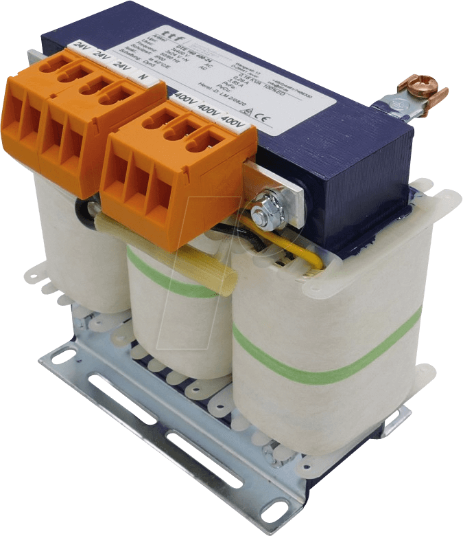 TTF DTE 160/24 - Drehstromtrenntrafo, 160VA, 400/24V
