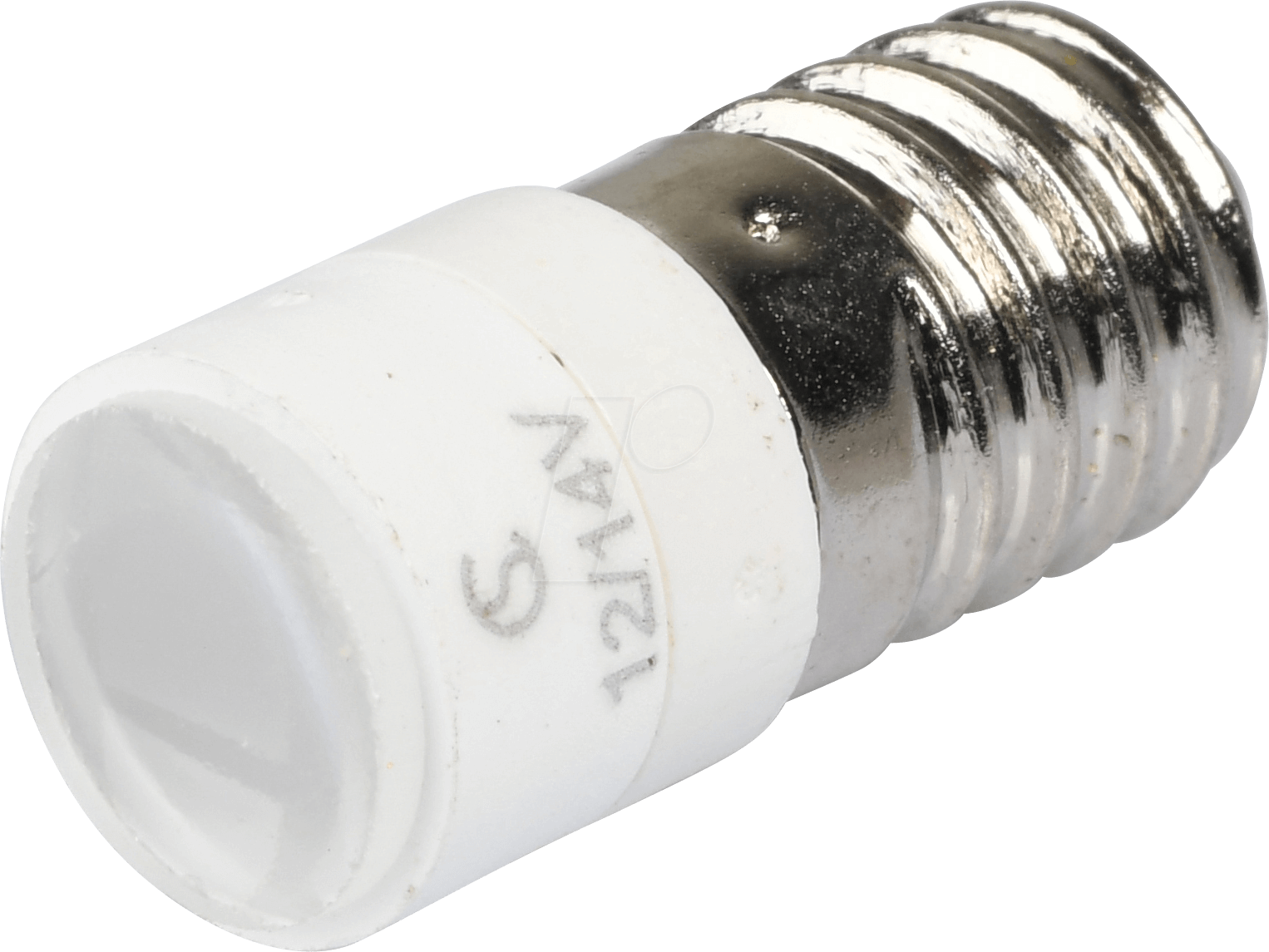MELE 2262 - LED-Spot-Light, E10, weiß, 12 V, 7380 mcd, Ø10 mm, 45°
