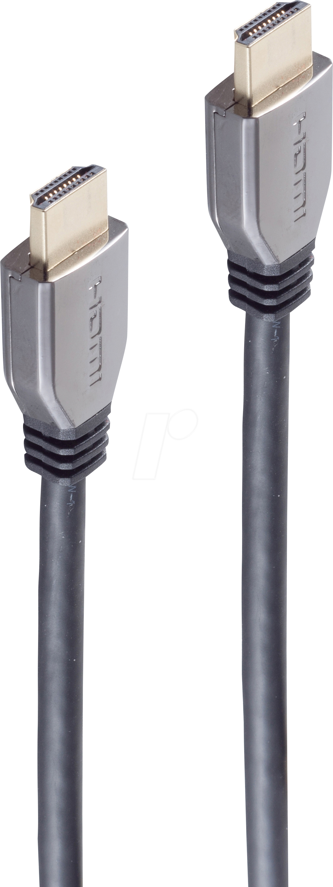 SHVP BS10-41155 - Ultra HDMI Kabel, 10K, Metall, schwarz, 1,5m