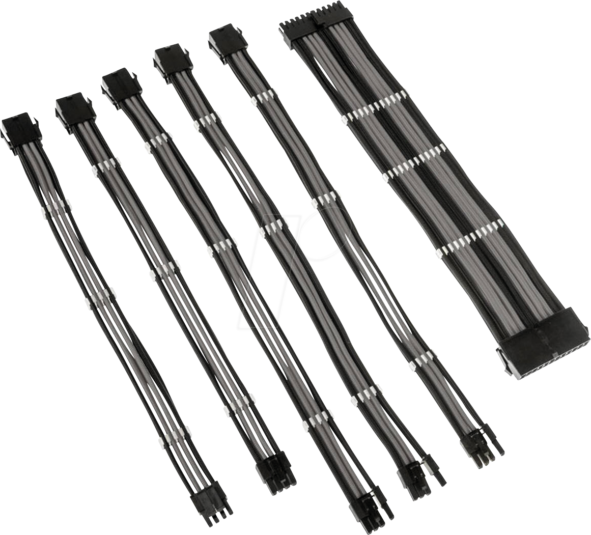 KOLINK 04771 - Kolink Core Adept Kabelset - schwarz/grau