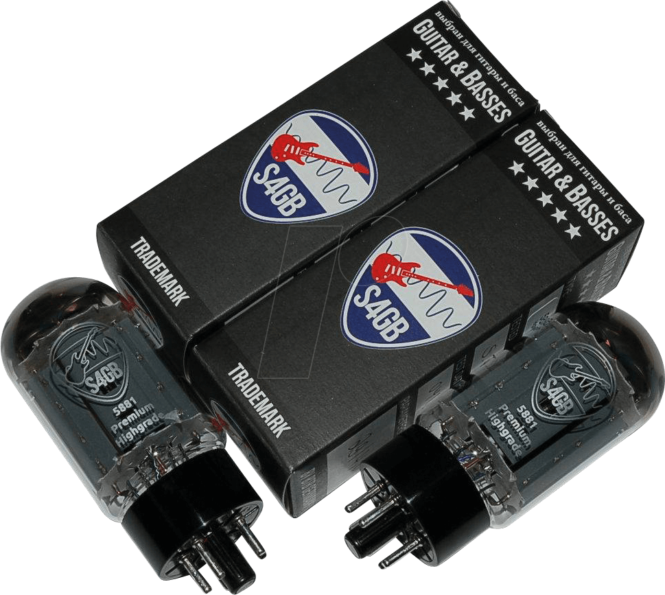 TUBE 5881 X2 - Elektronenröhre, Leistungsröhre, Octal, 8-pol, matched Pair