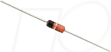 BAW 76 - Gleichrichterdiode, 75 V, 2 A, DO-35