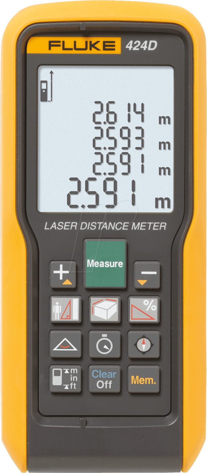 FLUKE 424D - Laserentfernungsmesser 424D, 0 - 100 m