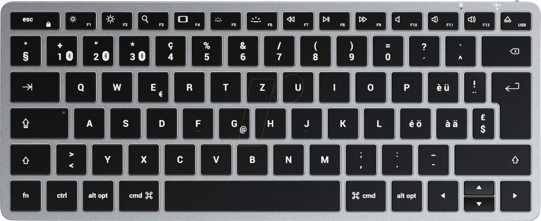 Thumbnail - ST-BTSX1M-CH - Tastatur, Bluetooth, Layout: Schweiz