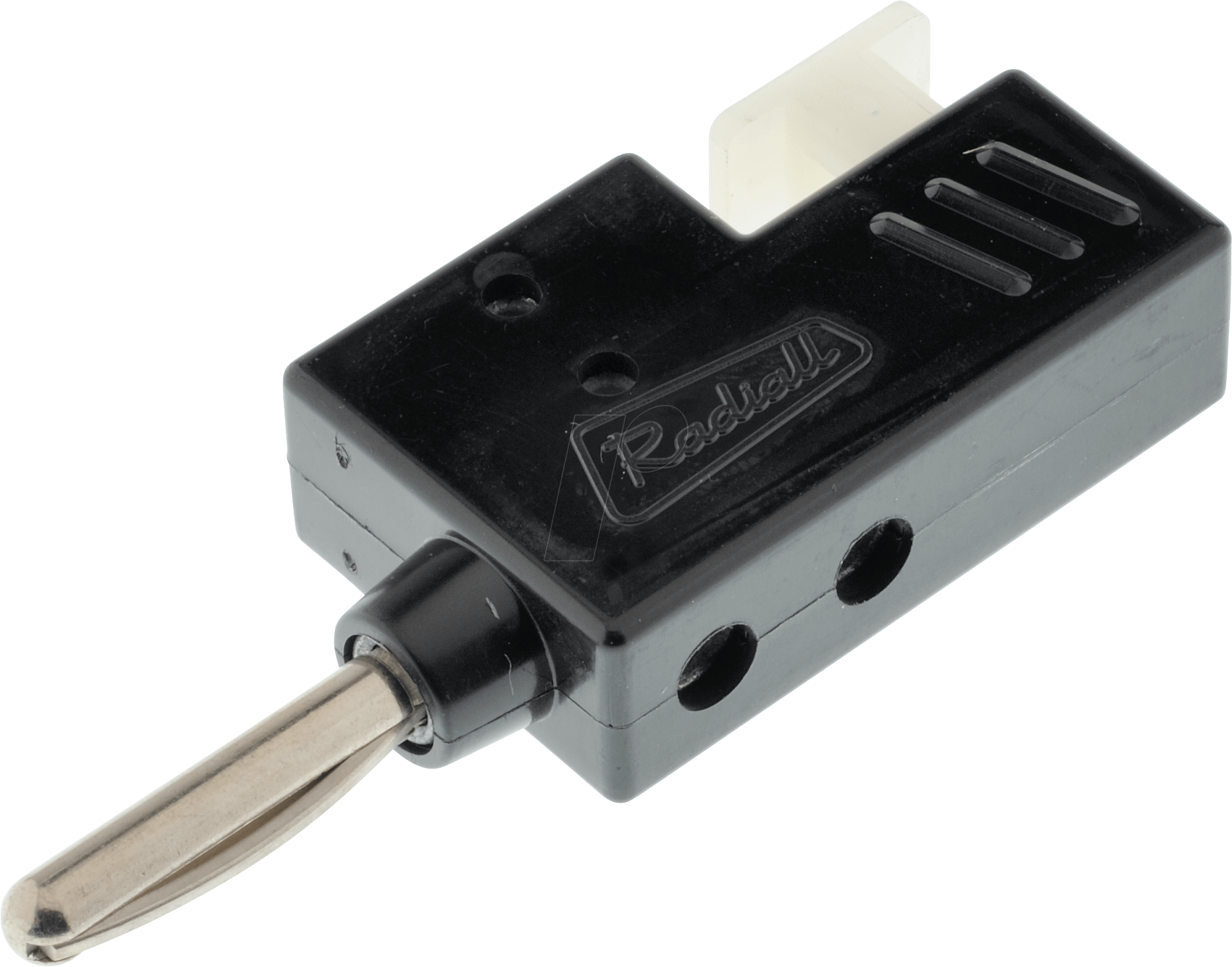 Thumbnail - R941460000 - Bananenstecker, 4 mm, stapelbar, Schnellspannklemme, schwarz