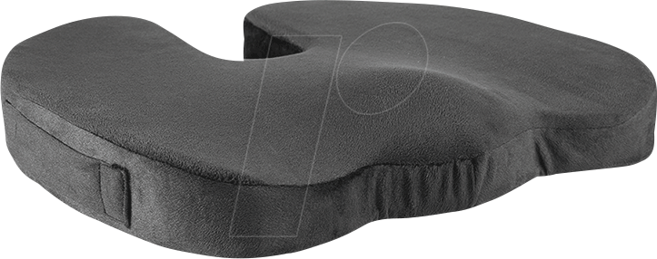 LOGILINK EO0089 - Logilink Orthopädisches Sitzkissen, schwarz