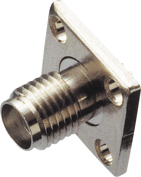 SMA BU F - SMA-Steckverbinder, Buchse, Flansch