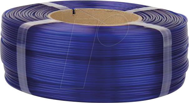 M4P 20043 - Filament, PETG, 1,75 mm, Transparent blau, 1 kg, Refill