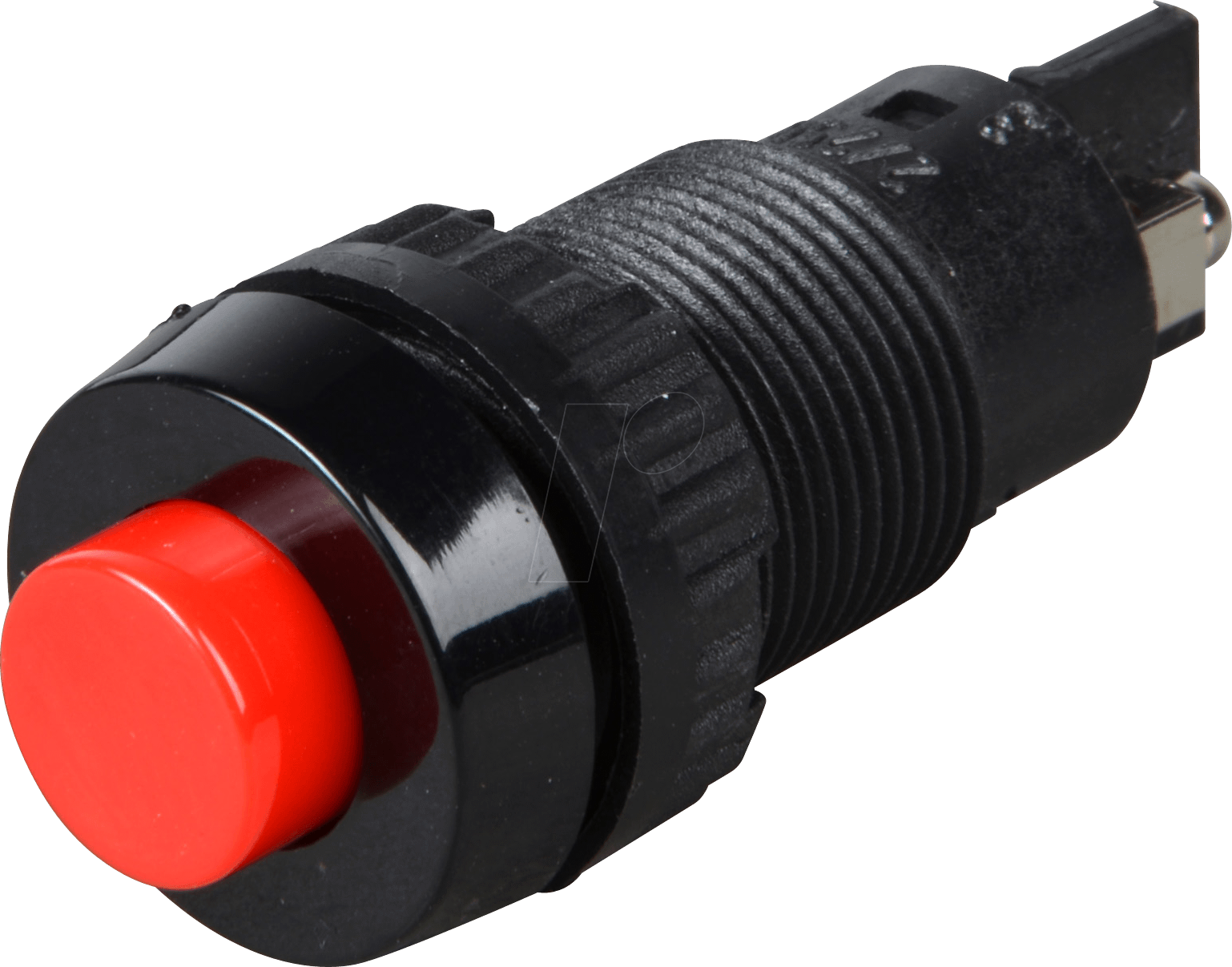 RAFI 500.301 - Drucktaster 2A-250VAC 1x (Ein) Ø20/16,2mm rt