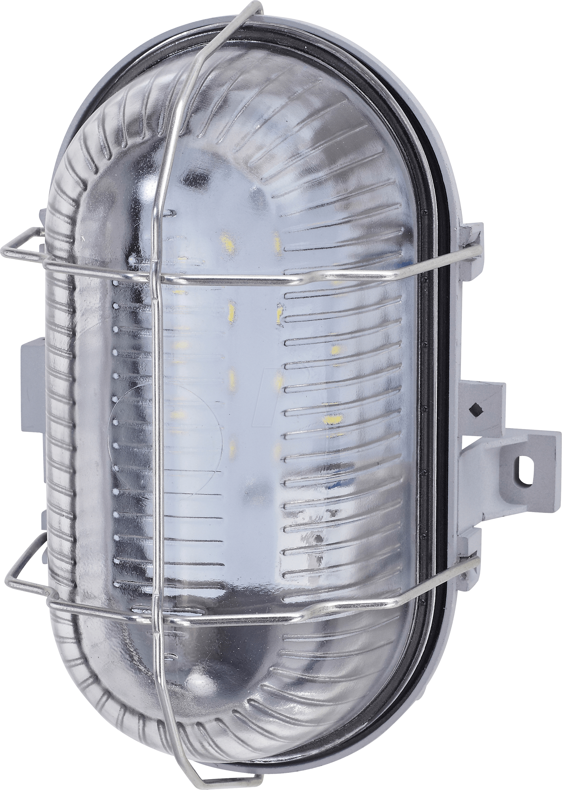 LI11200084001023 - Deckenleuchte, 8 W, 545 lm, 4000 K, oval, grau