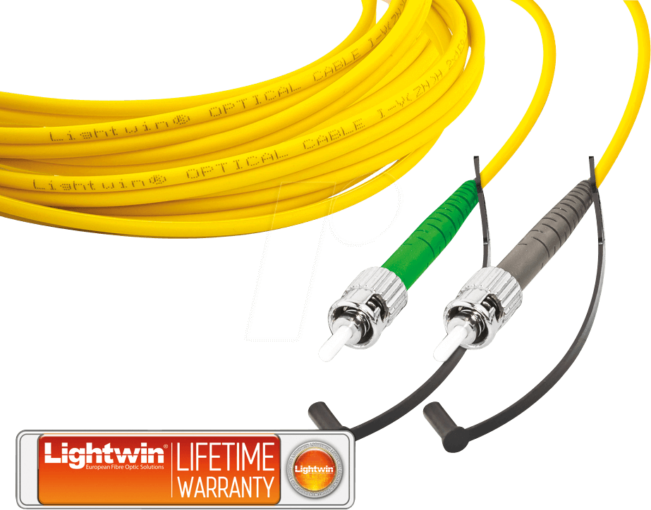 Thumbnail - LSP-09 ST-ST3 - Simplex LWL Patchkabel, SM OS2, ST - ST, 3 m
