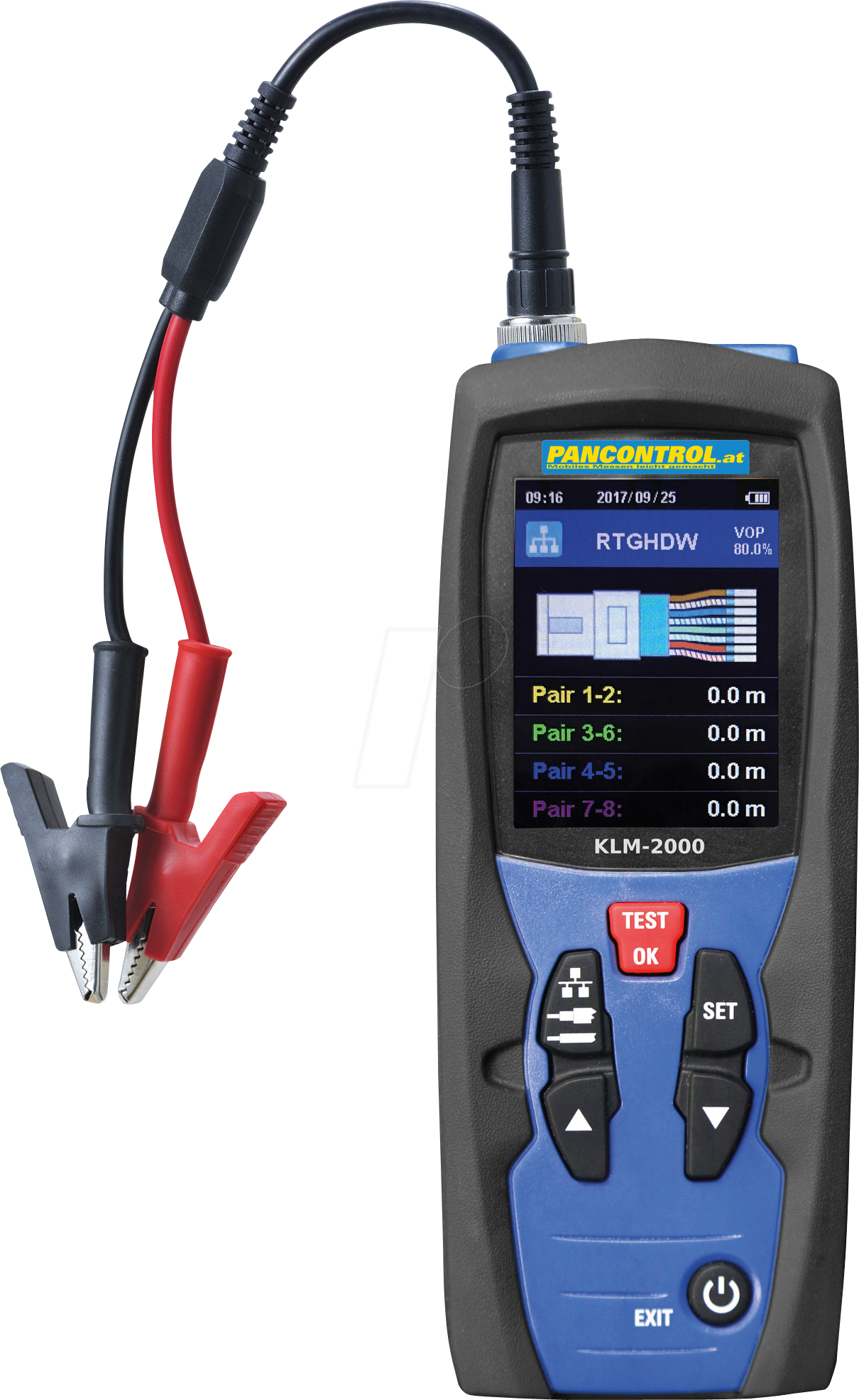 PAN KLM 2000 - Kabellängen-Messgerät , 5 m - 3000 m