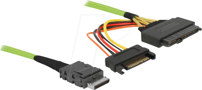 Thumbnail - DELOCK 85756 - Kabel OCuLink PCIe SFF-8611 Host > SFF-8639 Device 1 m