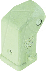 HAN 19200030620 - Tüllengehäuse, Baugröße 3 A, gewinkelt