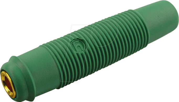 KUN 30 AU GN - Kupplung, 4 mm , bis 2,5mm², vergoldet, grün