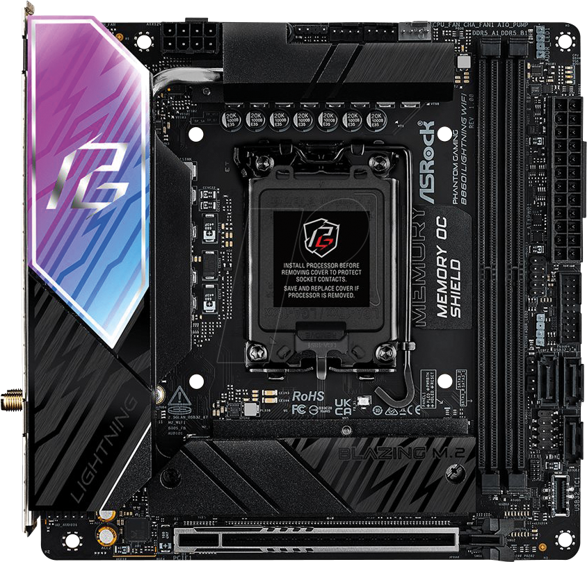 ASR 90MXBRZ0 - ASROCK B860I Lightning WiFi DDR5 (1851)