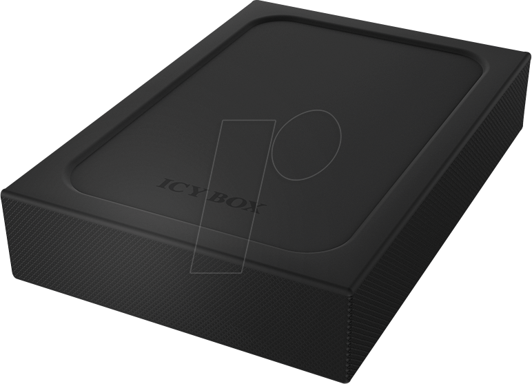 ICY IB-256WP - Externes 2.5'' SATA Gehäuse, USB 3.0, Schreibschutz, schwarz