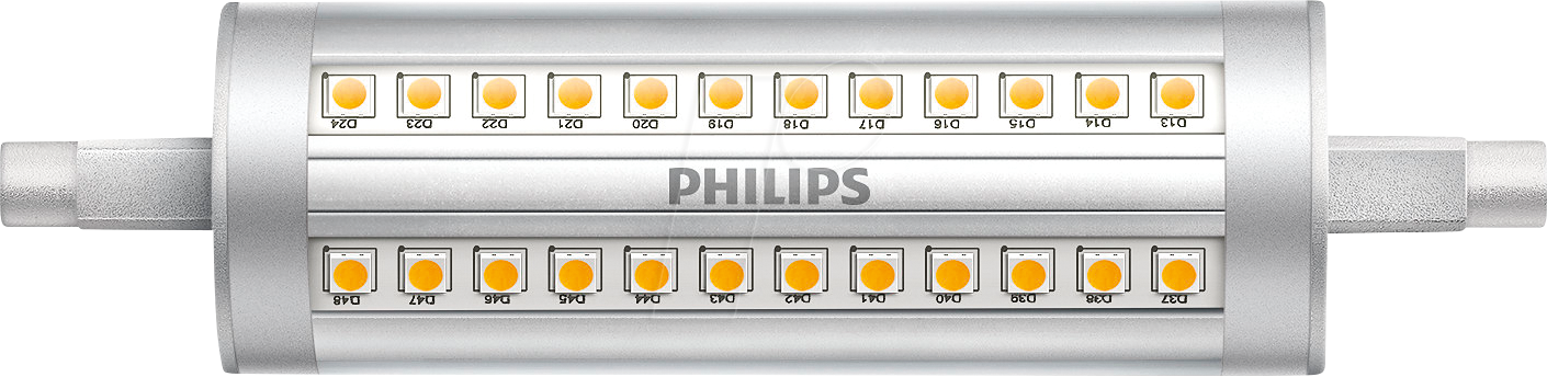 Thumbnail - PHI 71400300 - LED-Röhrenlampe CorePro, R7s, 14 W, 2000 lm, 3000 K, 118 mm, dim
