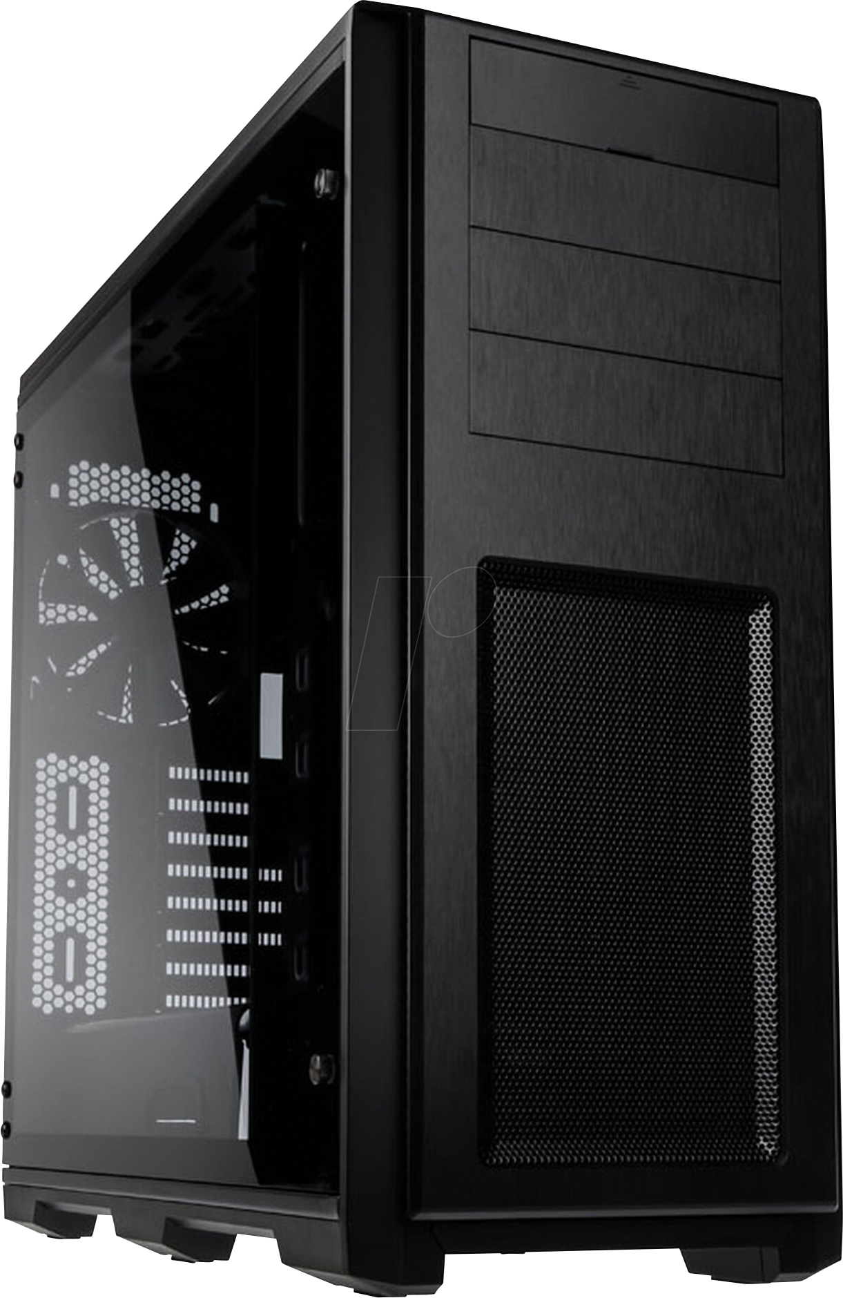 PHT ES614PTG-BK - PHANTEKS Enthoo Pro Midi-Tower, Tempered Glass, schwarz