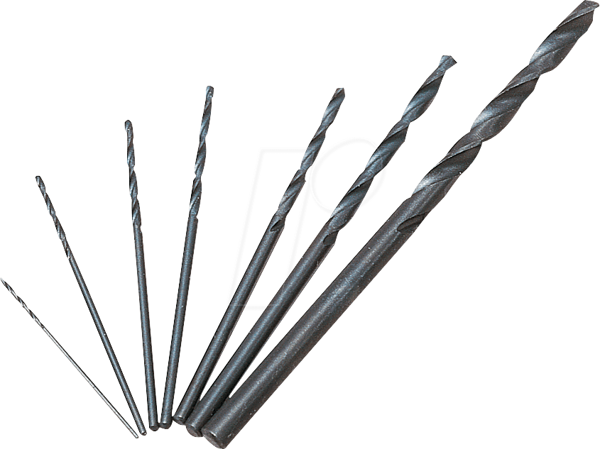 PROXXON 28854 - Stahlbohrer, Wolfram-Vanadium-Stahl, 1,0 mm, 3 Stück