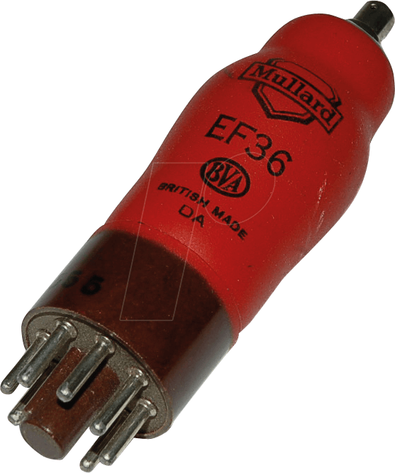 TUBE EF36 - Elektronenröhre, Pentode, Octal, 8-pol, 6,3 V