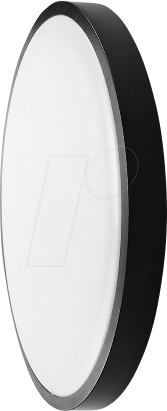 VT-76711-24 - Deckenleuchte, 36 W, 3820 lm, 4000 K, schwarz, IP44, rund, senso