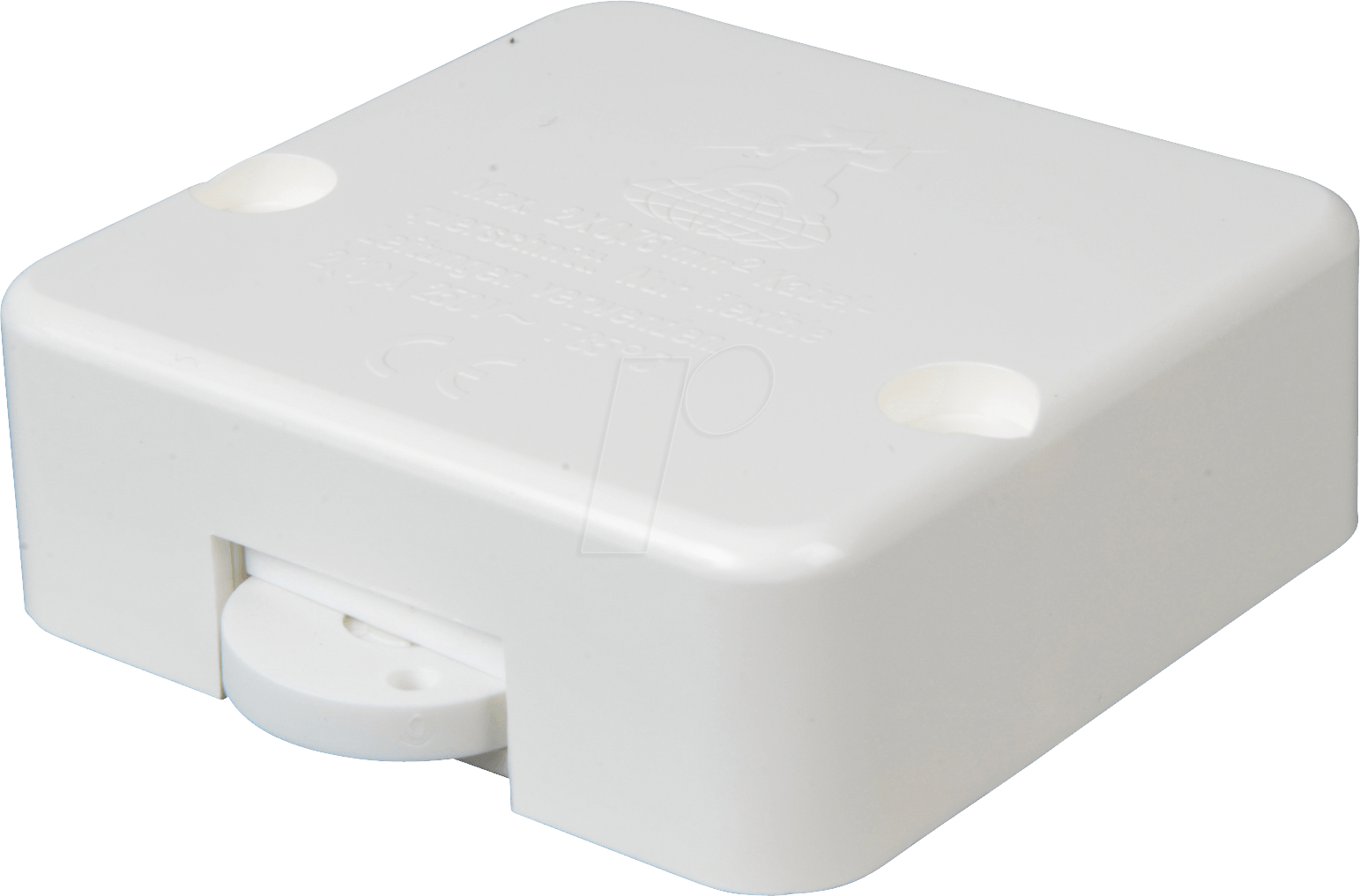 ETT-WS - Einbau-Truhentaster, 2(1)A-250V 1-polig, weiß