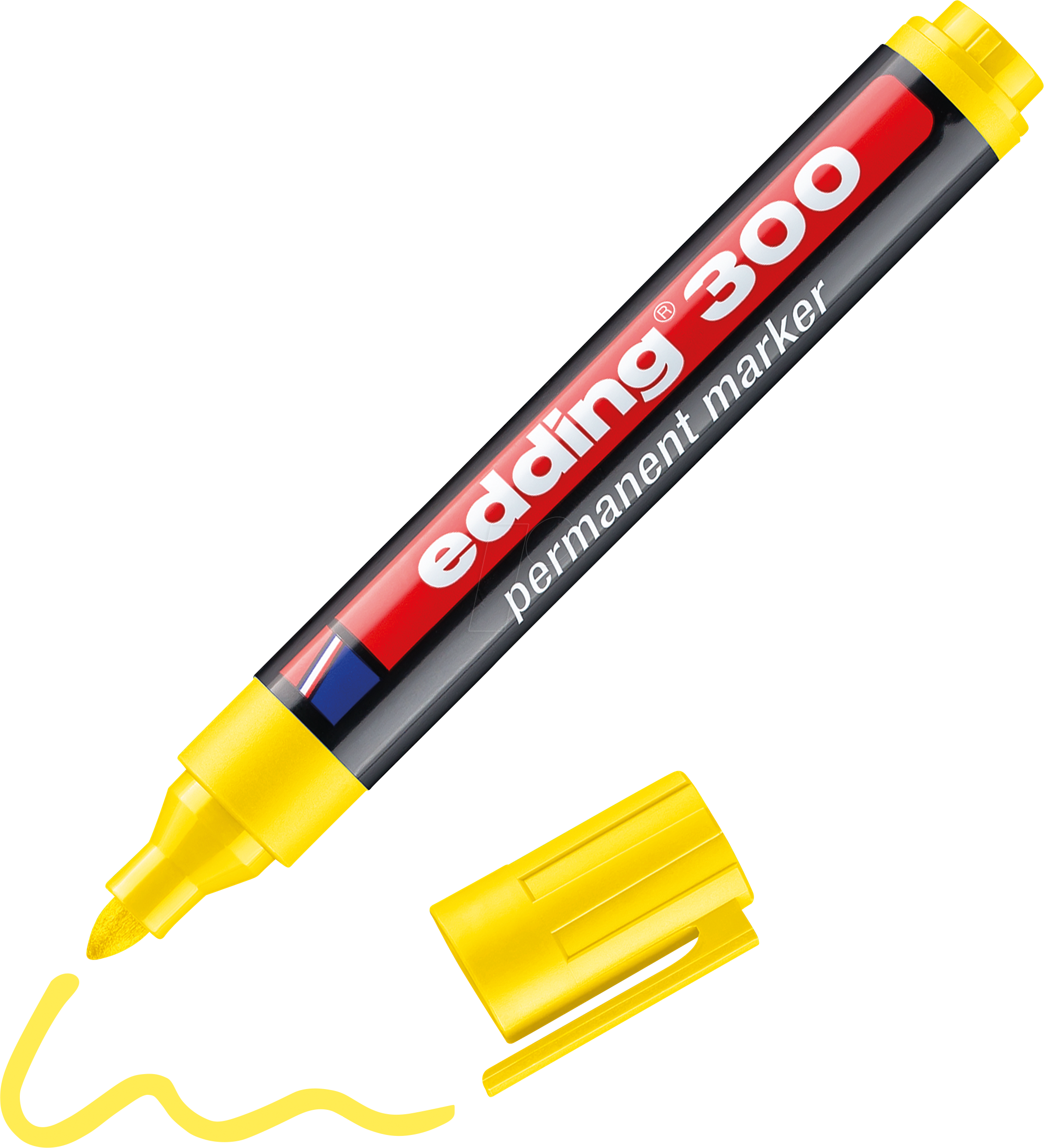 EDDING 300GE - Permanent Marker / gelb / 1,5-3,0mm