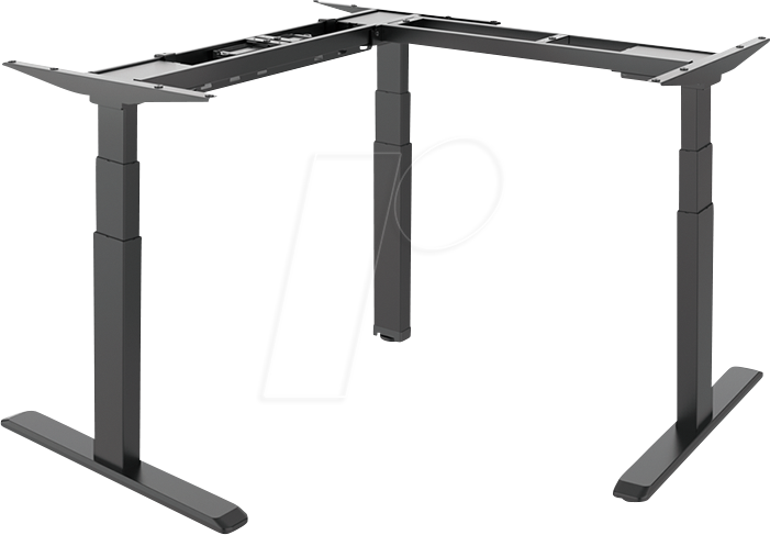 LOGILINK EO0016 - Elektrisch höhenverstellbares Schreibtisch-Gestell schwarz