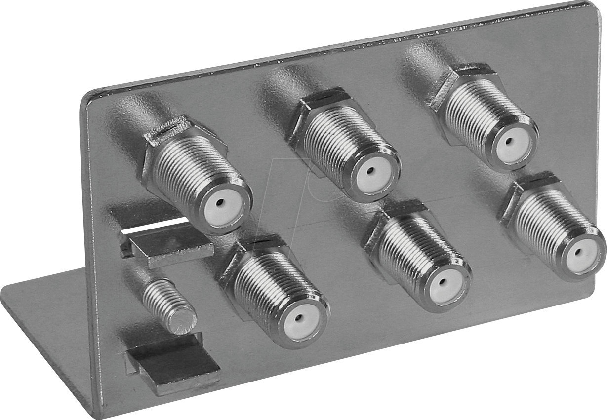 QEW 6-50 - Erdungswinkel, zweireihig, 6-fach