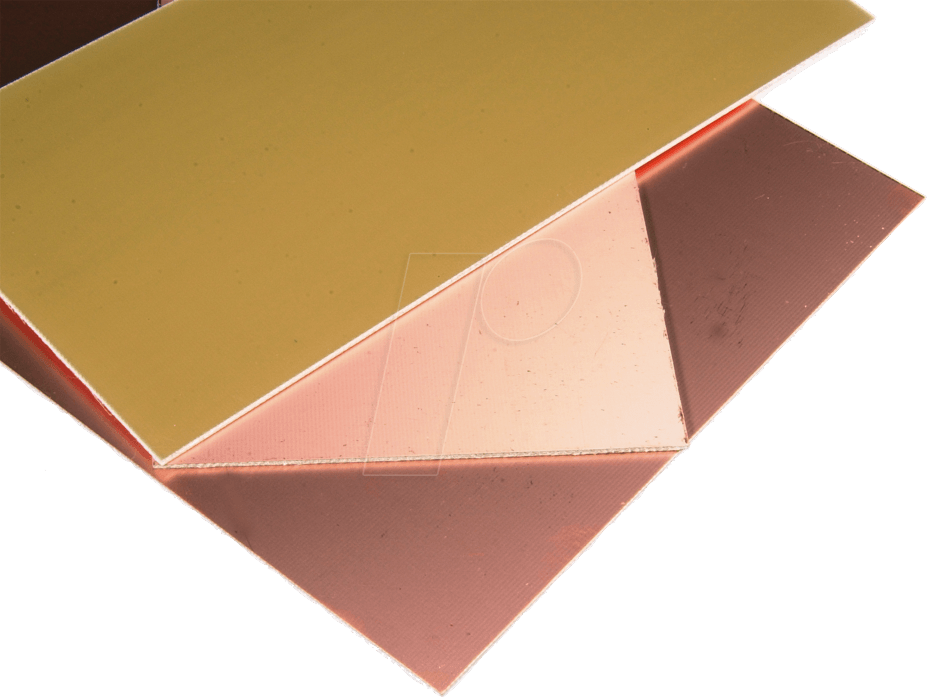 EP2CU 600X400 - Platine, Epoxyd, doppelseitig, 600x400mm