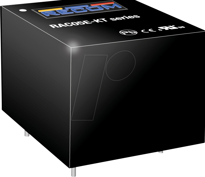 RAC05E-12SKT - AC/DC-Wandler, 5 W, 90-264 V AC, 12 V DC, Modul