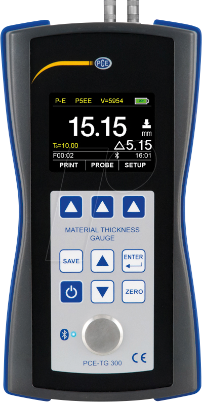 PCE TG 300-NO5 - Ultraschall Echo Materialdickenmessgerät PCE-TG 300-NO5