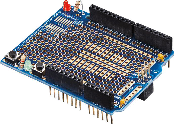 ARD SHD PROTO - Arduino Shield - Protoshield für Arduino-Kit, stapelbar