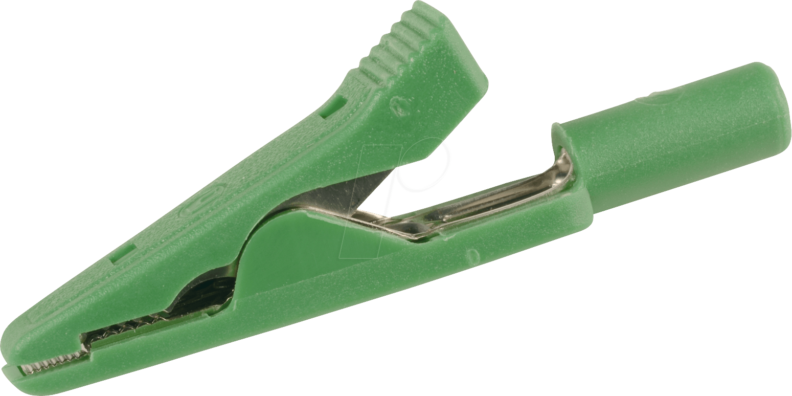 MA 1 GN - Miniatur-Abgreifklemme, 2 mm, grün
