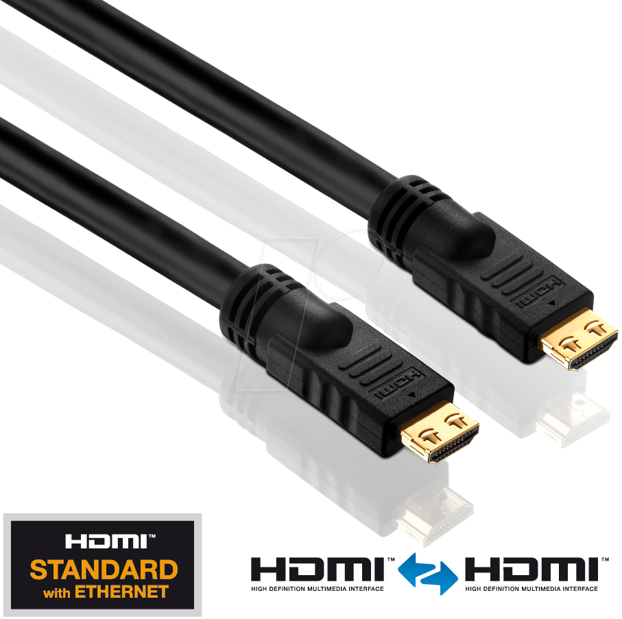 PURE PI1000-150 - HDMI Kabel - PureInstall Serie / 15,00 m