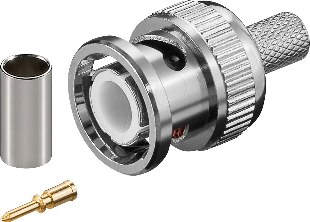 GOOBAY 11334 - BNC-Crimpstecker, RG59/U, 75 Ohm