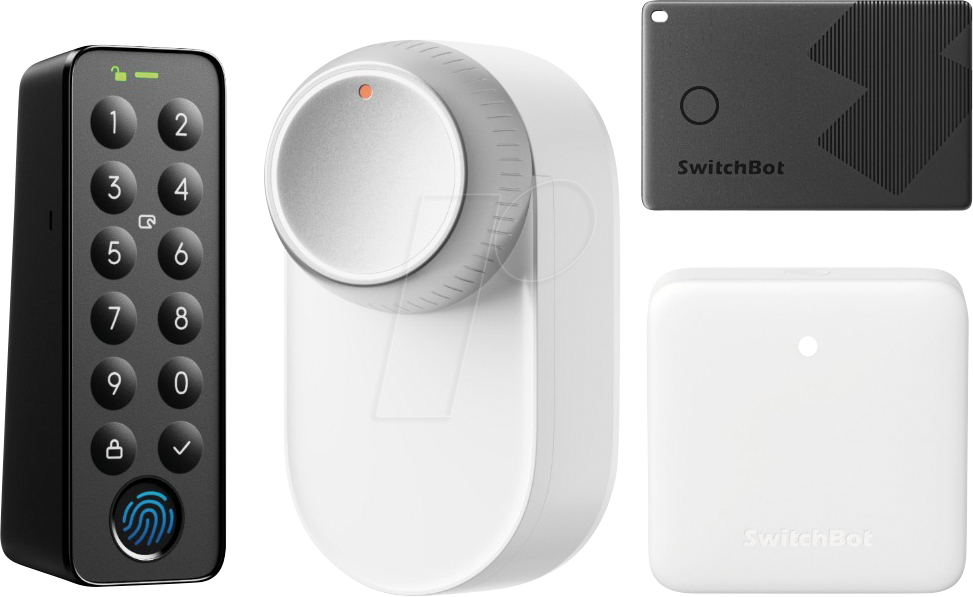 SWB W5600000BNDL - SwitchBot Smart Lock Ultra Bundle, weiß