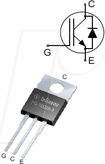 IKP30N65H5 - IGBT-Transistor, N-Kanal, 650 V, 55 A, 188W, TO-220