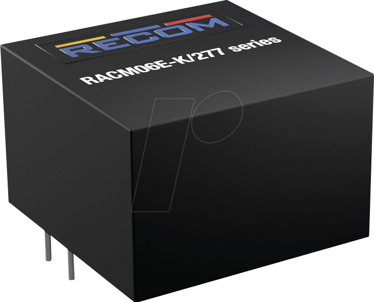 RACM06E-12SK-277 - AC/DC-Wandler, 6 W, 80-305 V AC, 12 V DC, Modul