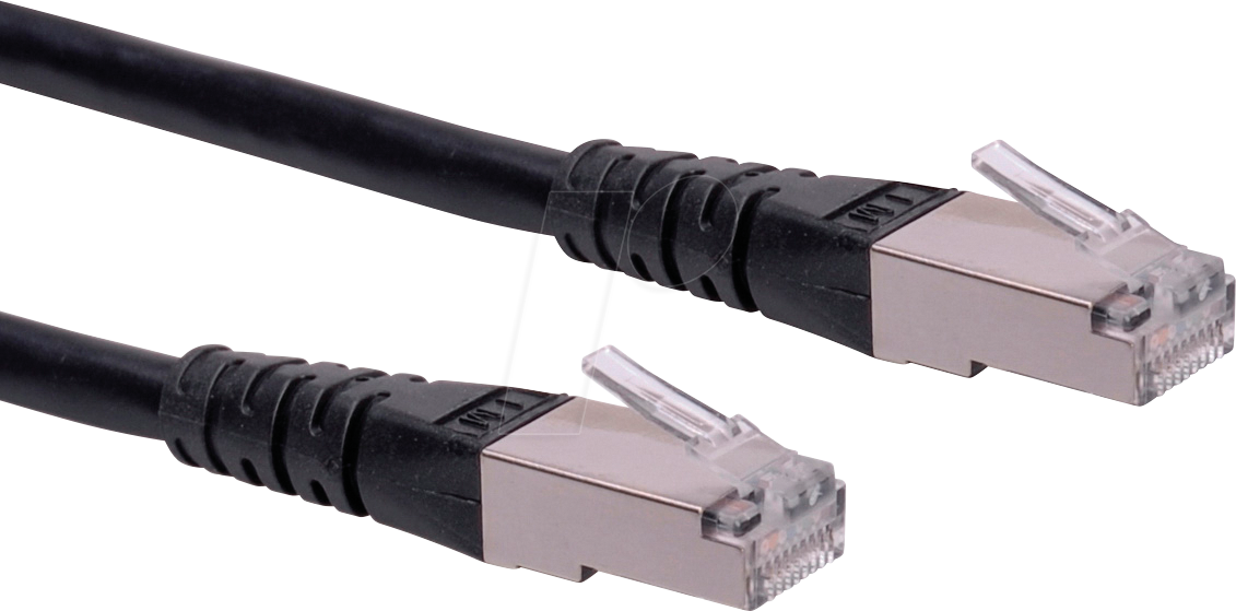 Thumbnail - ROLINE 21151345 - Patchkabel Cat.6 S/FTP PIMF schwarz 2 m
